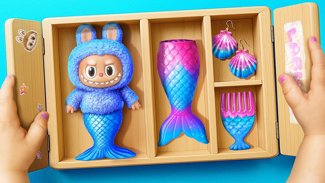 De Labubu a Sereia! Como se Tornar uma Sereia?!