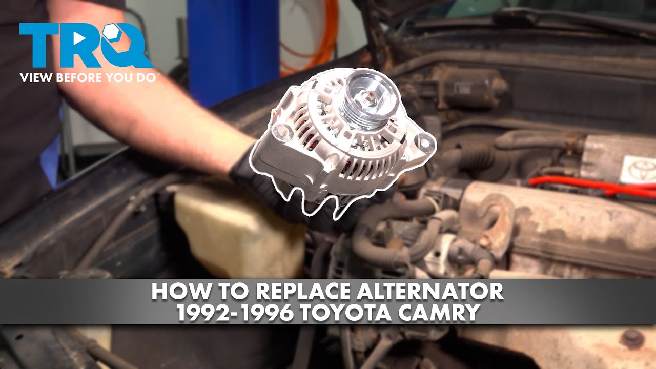 Как заменить генератор на Toyota Camry 1992-1996 годов