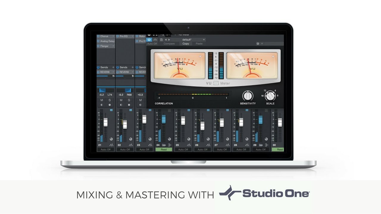 Mixing and Mastering in Studio One