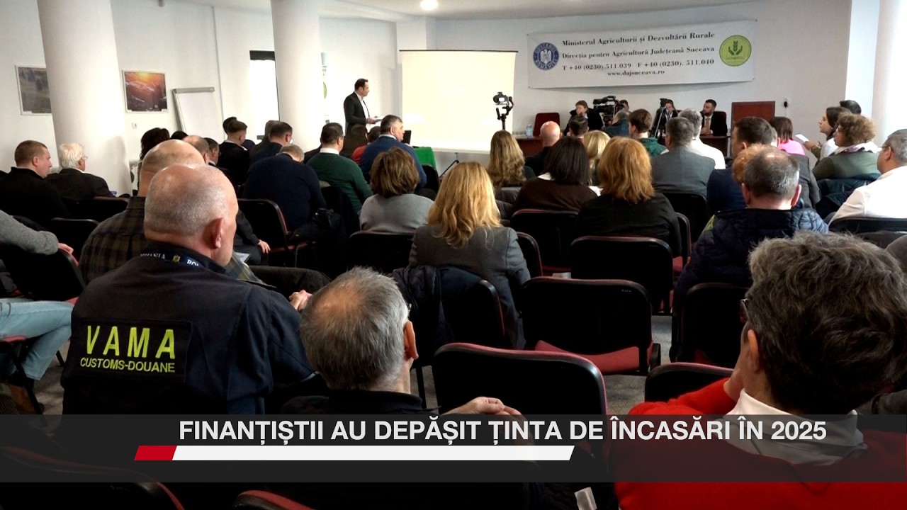 Finanțiștii au depășit ținta de încasări în 2025