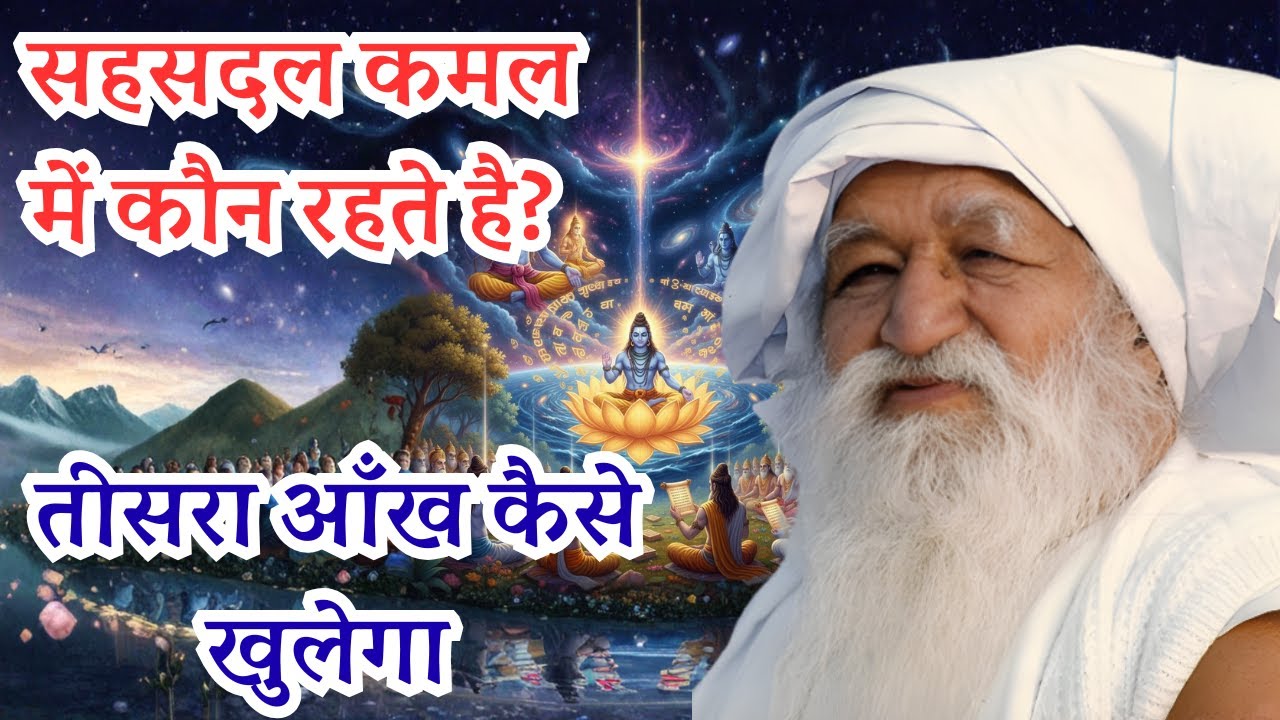 सहसदल कमल में कौन रहते है? baba jaigurudev old satsang #jaigurudev