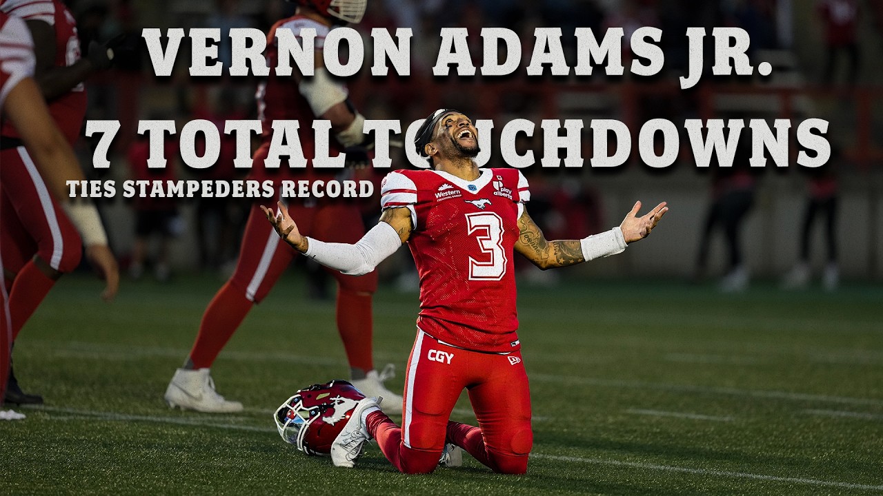 Vernon Adams Jr. Records 7 Total Touchdown Performance In Stampede Bowl 🔥