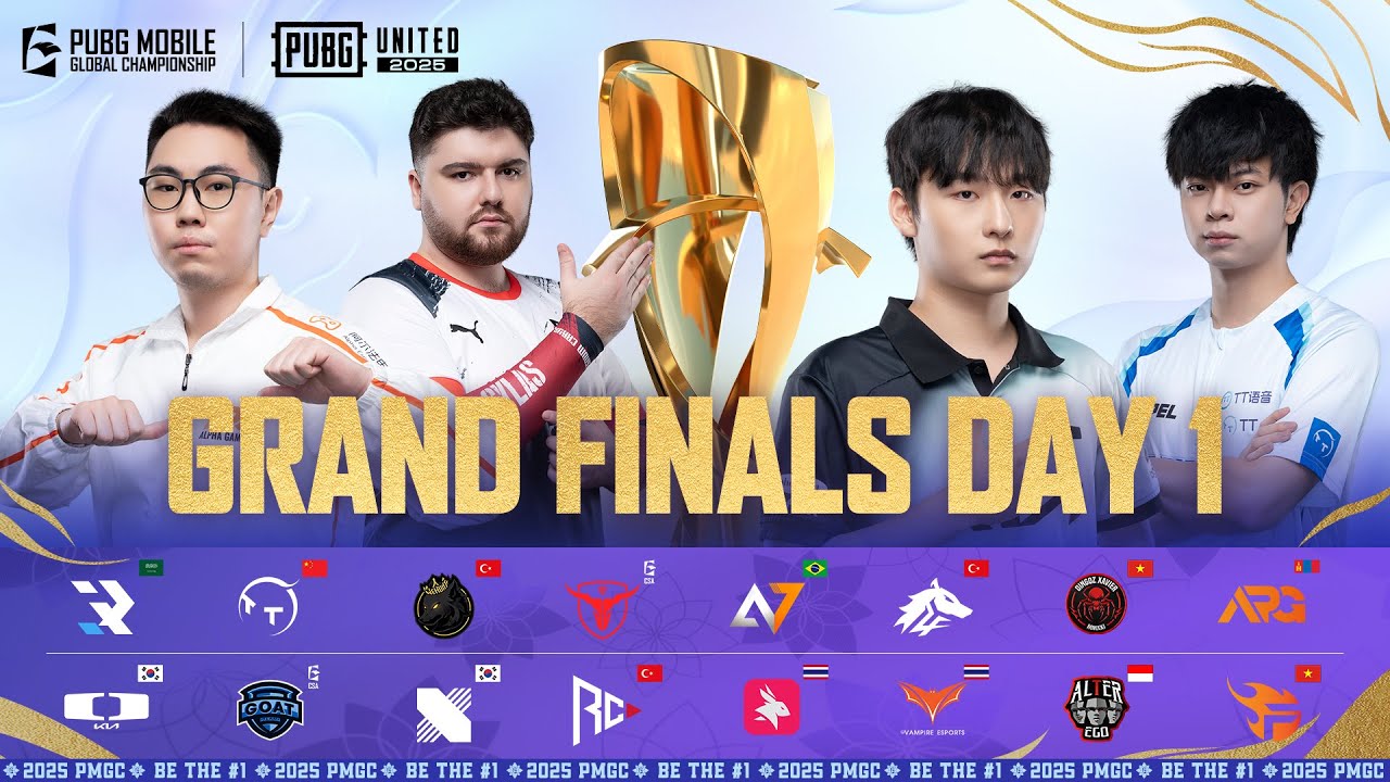 [UZ] 2025 PMGC League | Grand Final 1 Kun | PUBG MOBILE Global Championship