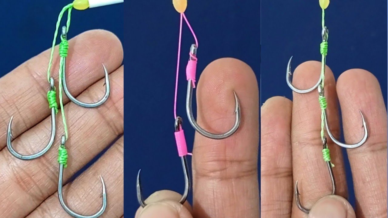 How to tie easy fishing knot for tilapia fish