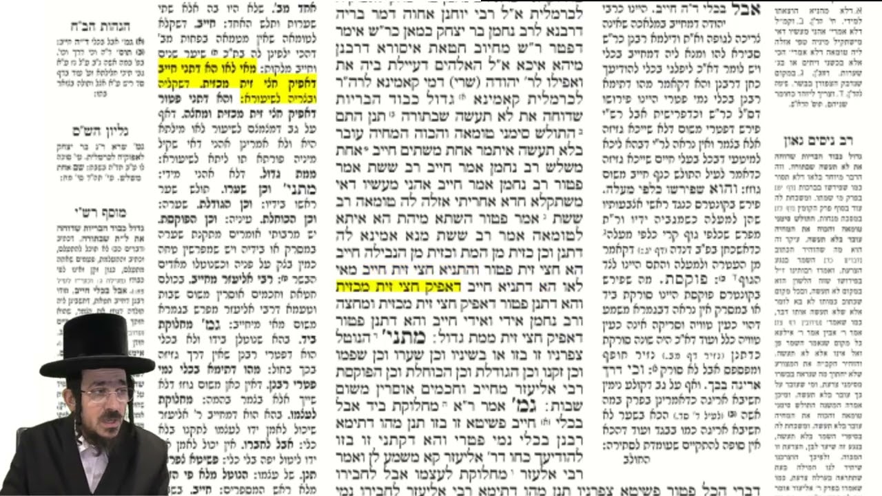 עמוד יומי מסכת שבת דף צד עמוד ב באידיש