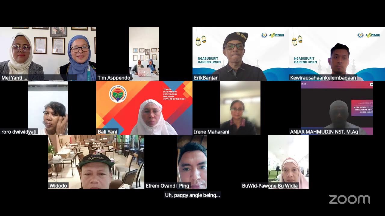 Undangan Rapat Zoom - Ngabuburit UMi