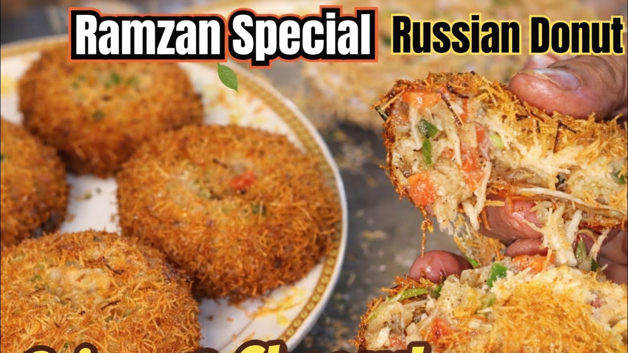 Iftar Special Russian Donuts | Ramzan Recipes 2026 | Crispy Iftar Snack |Creamy Chicken Donuts |