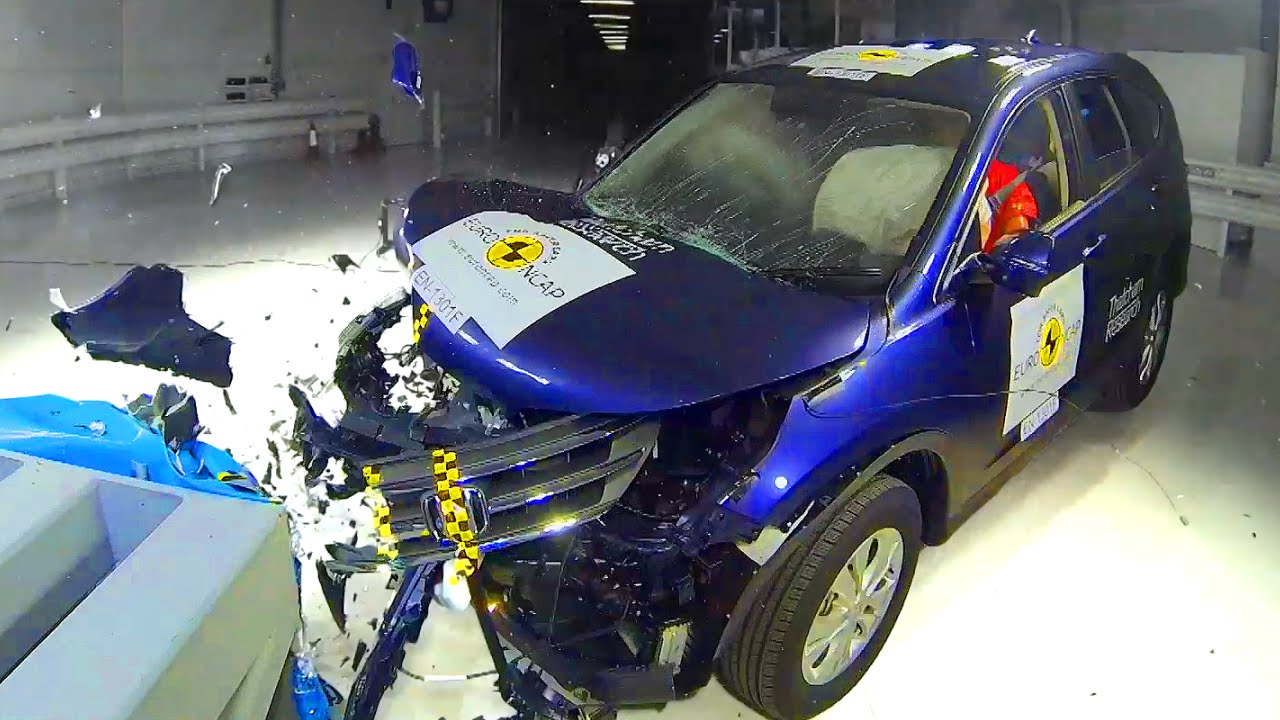 Краш-тест Honda CRV — пятая передача
