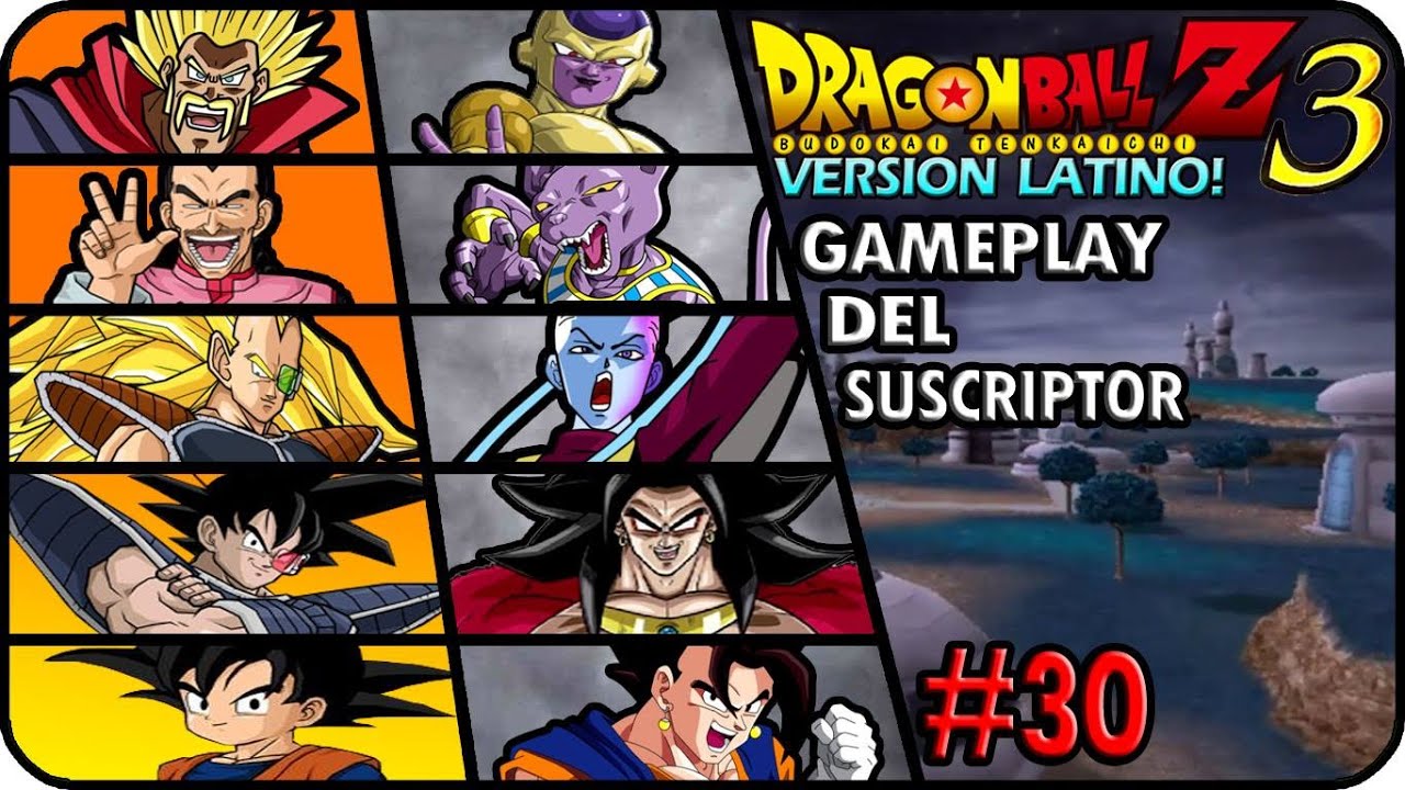 DRAGON BALL Z BUDOKAI TENKAICHI 3 LATINO GAMEPLAY DEL SUSCRIPTOR 30