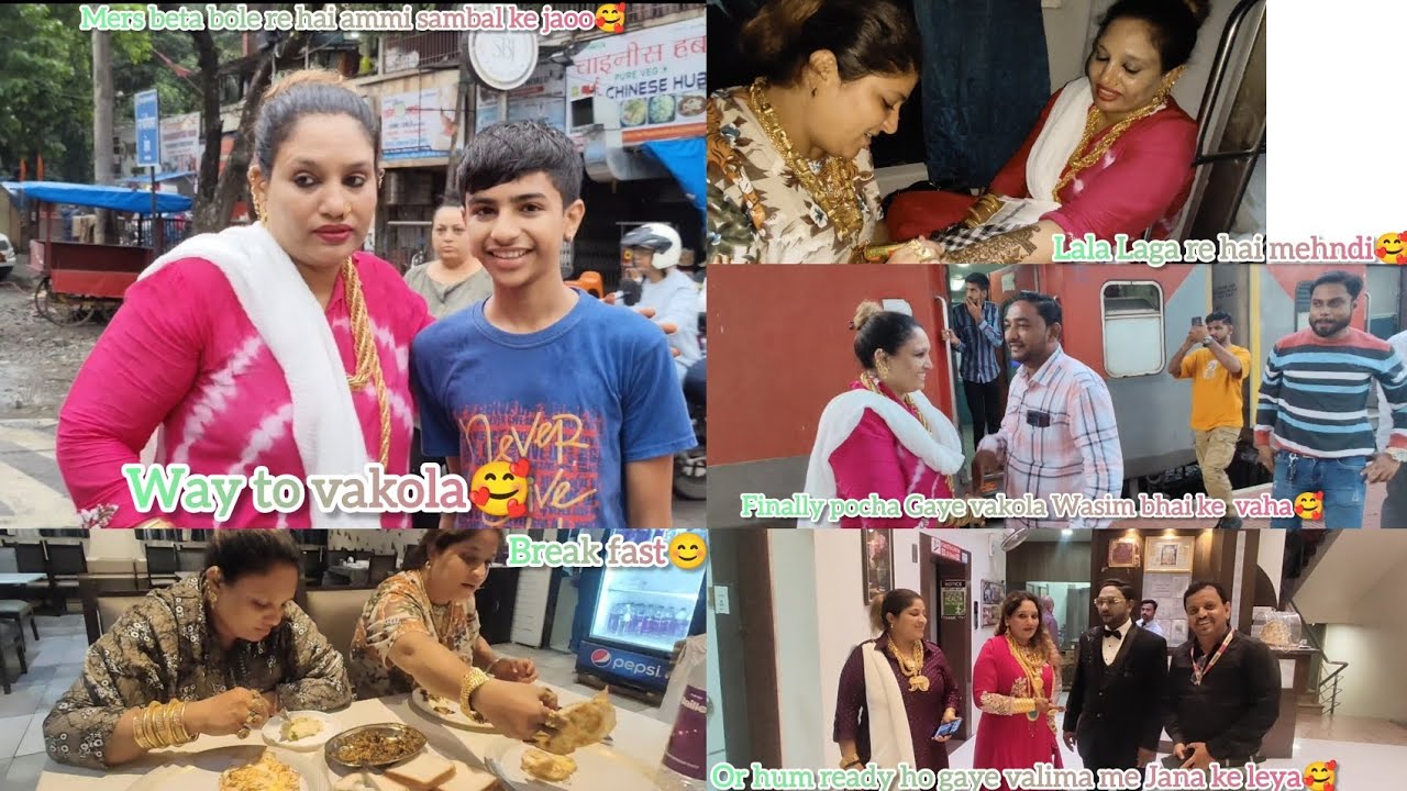 way to vakola  Wasim bhai ke vaha and second part,jarur dahke ne🥰