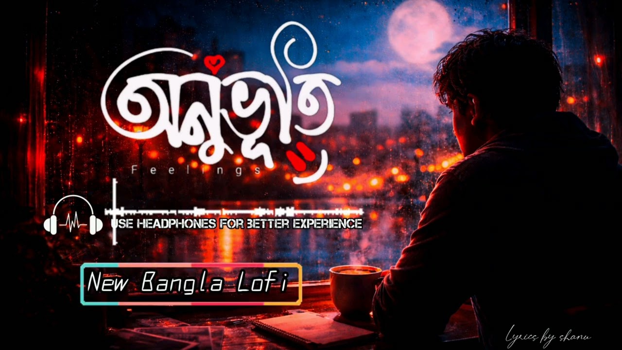 অনুভূতি, Anubhuti New Bangla Lofi song.  2026 New lyrics and music 🎵 