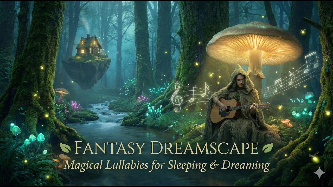 Fantasy Dreamscape 🍃 Magical Lullabies for Sleeping & Dreaming