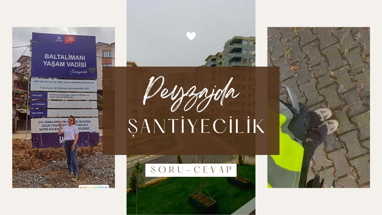 PEYZAJ MİMARLIĞINDA ŞANTİYECİLİK #peyzajmimarlığı #peyzaj #inşaatm&uuml;hendisi #şantiyevideoları