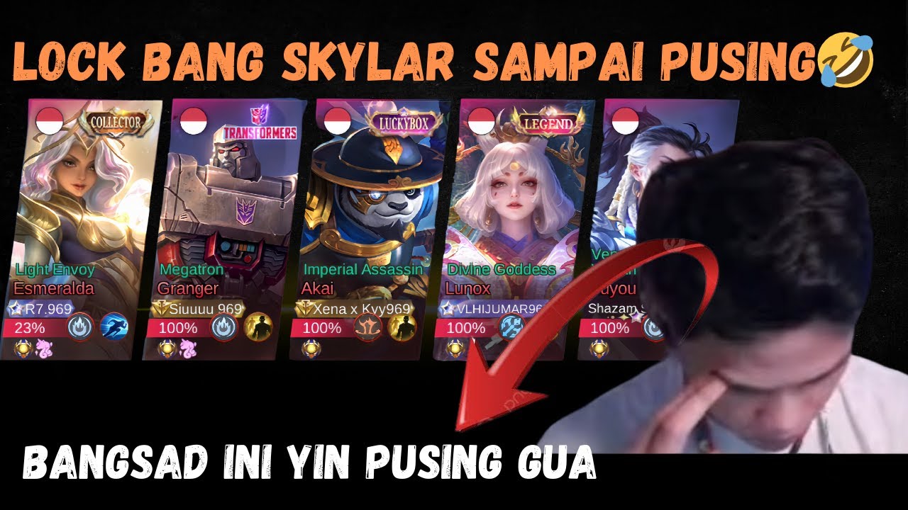 META CIKI VS PARTY ANOMALI 969 LOCK BANG SYLAR SAMPAI PUSING WKWK - MOBILE LEGENDS BANG BANG