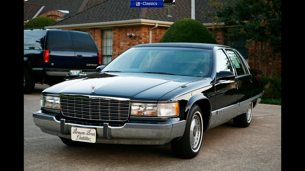 90's Cadillac Fleetwood Brougham Promotional Video