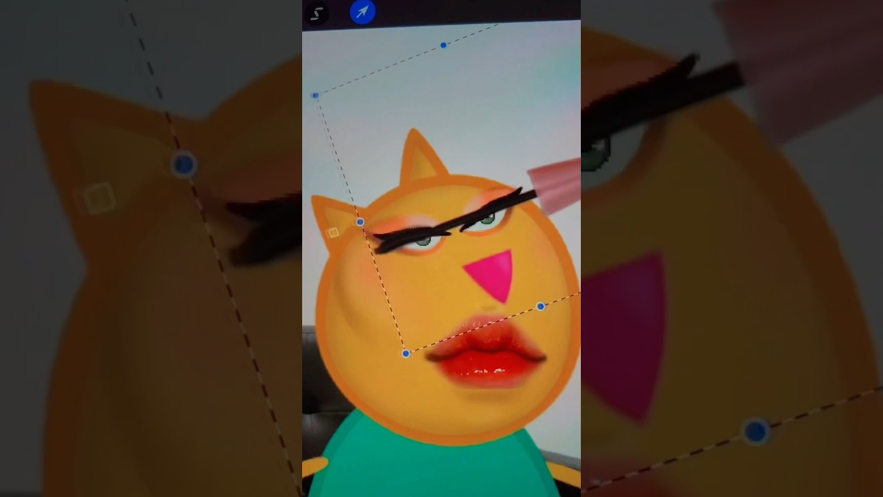 Candy Cat Baddie Transformation (2/2) 💅🏼✨🐱 #art #peppapig #makeup