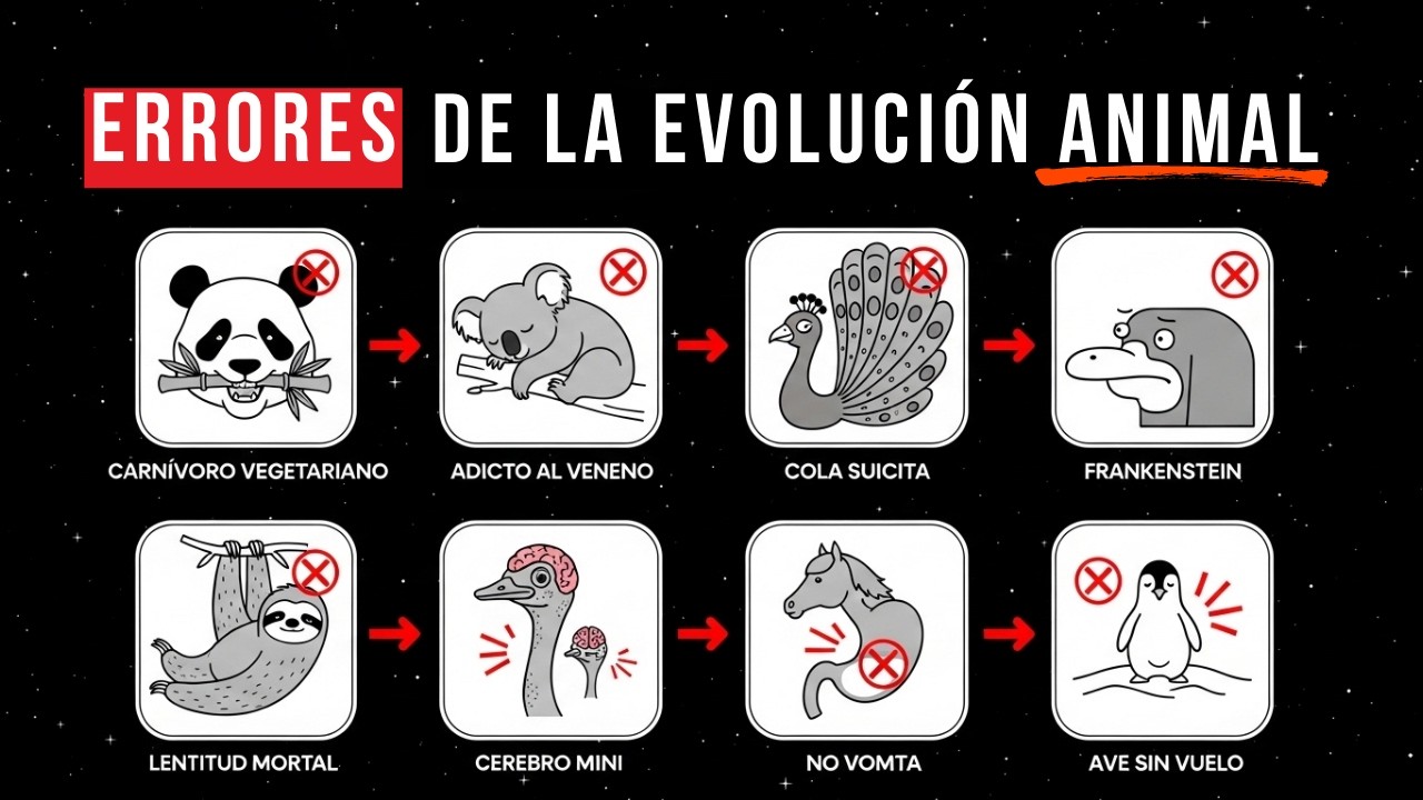 40 Errores Absurdos de la Evolución en el Reino Animal | Para Dormir