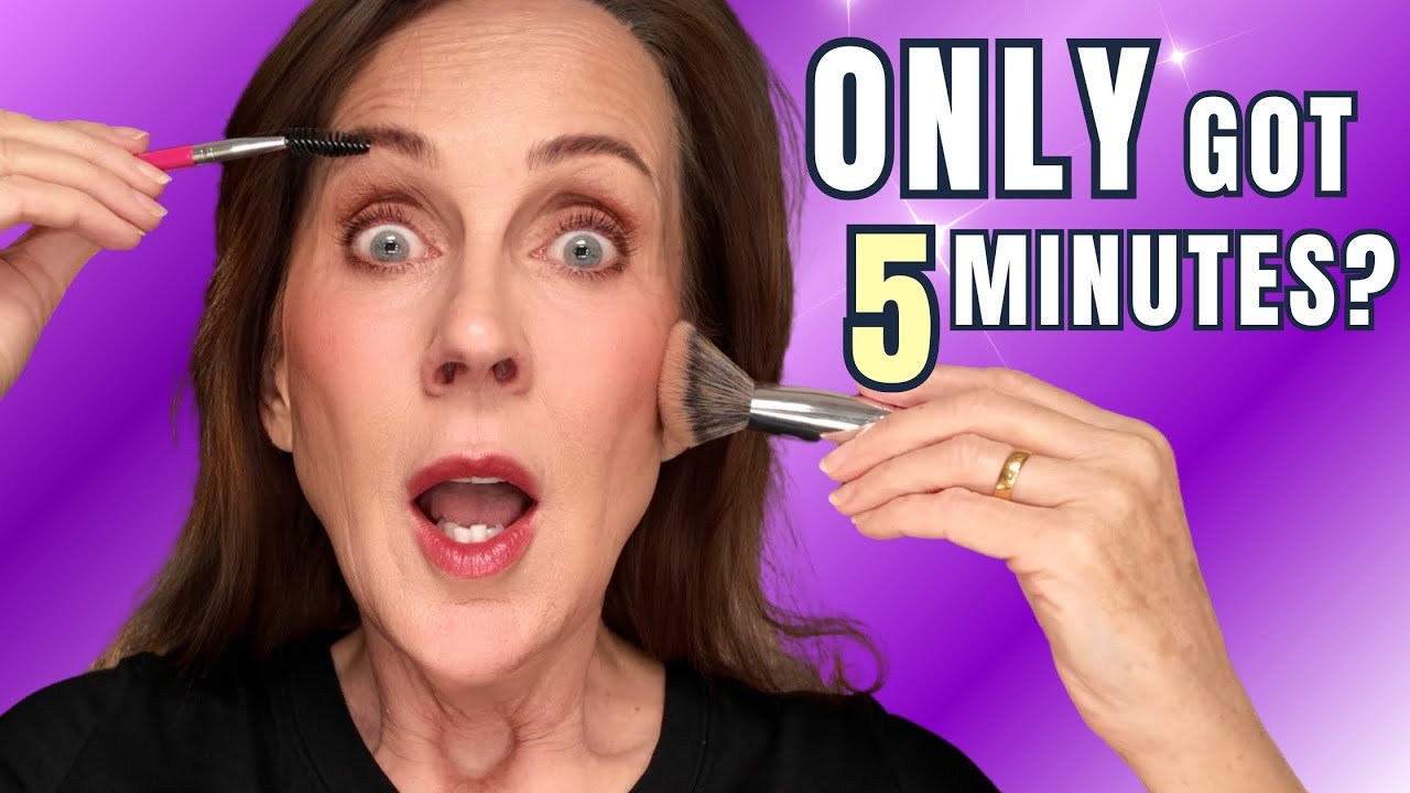 5-минутный макияж в режиме реального времени для зрелой кожи