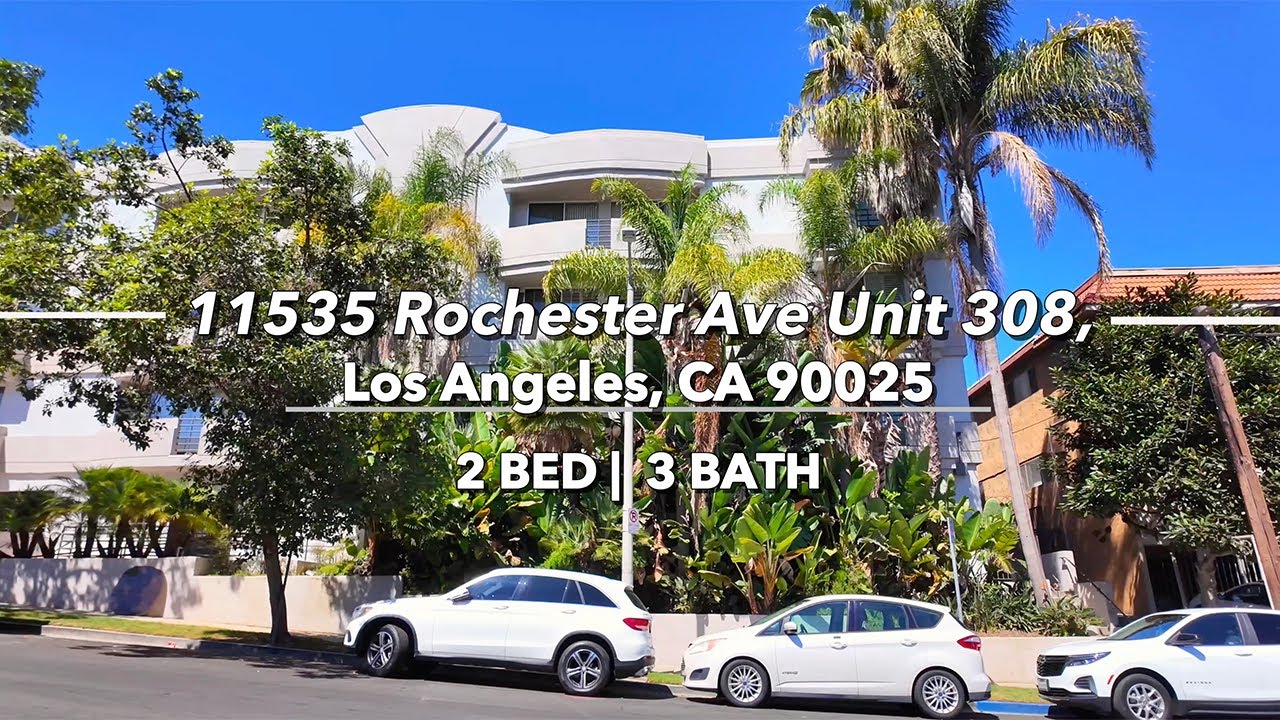 2 Bedroom Brentwood Adjacent Condo | 11535 Rochester Ave., #308 | Realtor Gary Limjap