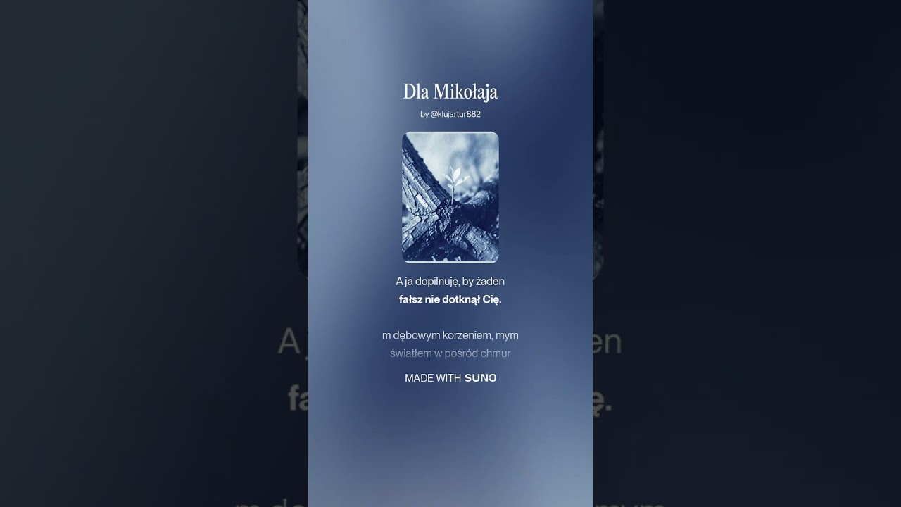 Dla Mikołaja ​#dlamikołaja #ojciecisyn #kamieńikorona #track7 #rodzina #miłość #pamięć #fyp