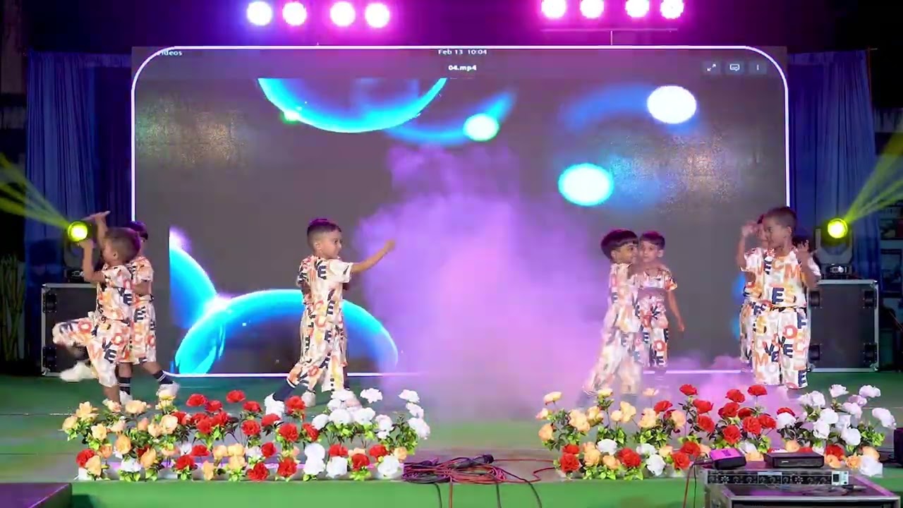 Bubble dance #KG section🥰