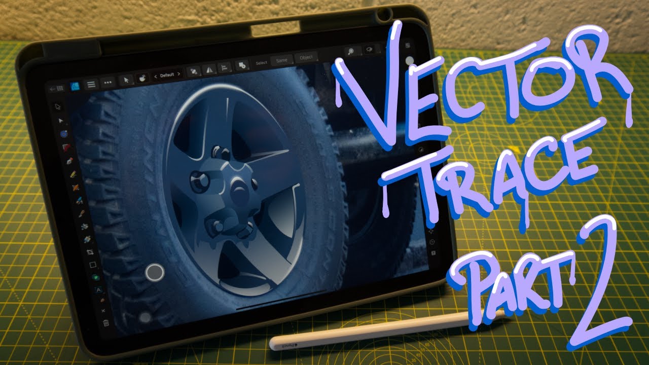 Vector Car Illustration In Affinity Designer - Part Two Wheels