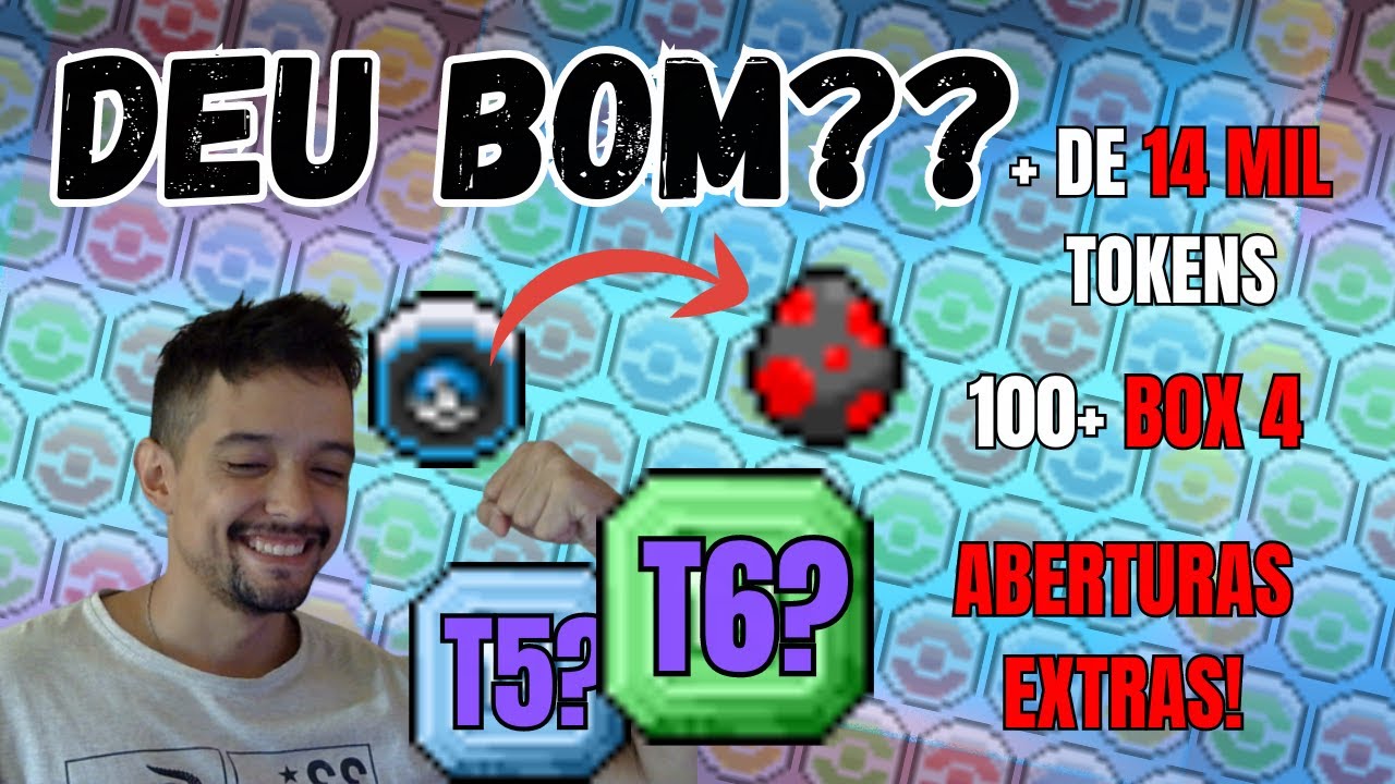 [PxG] ABRINDO 14 MIL+ MIGHTY TOKENS e 100+ MYSTERIOUS POKÉMON EGG (BOX 4) !!!