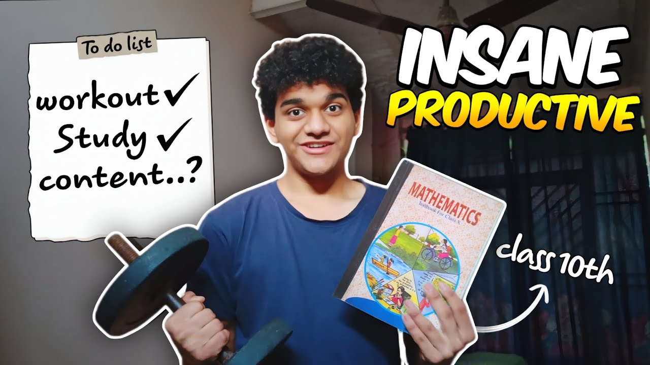 How to being So Productive , Class 10th Board Exams