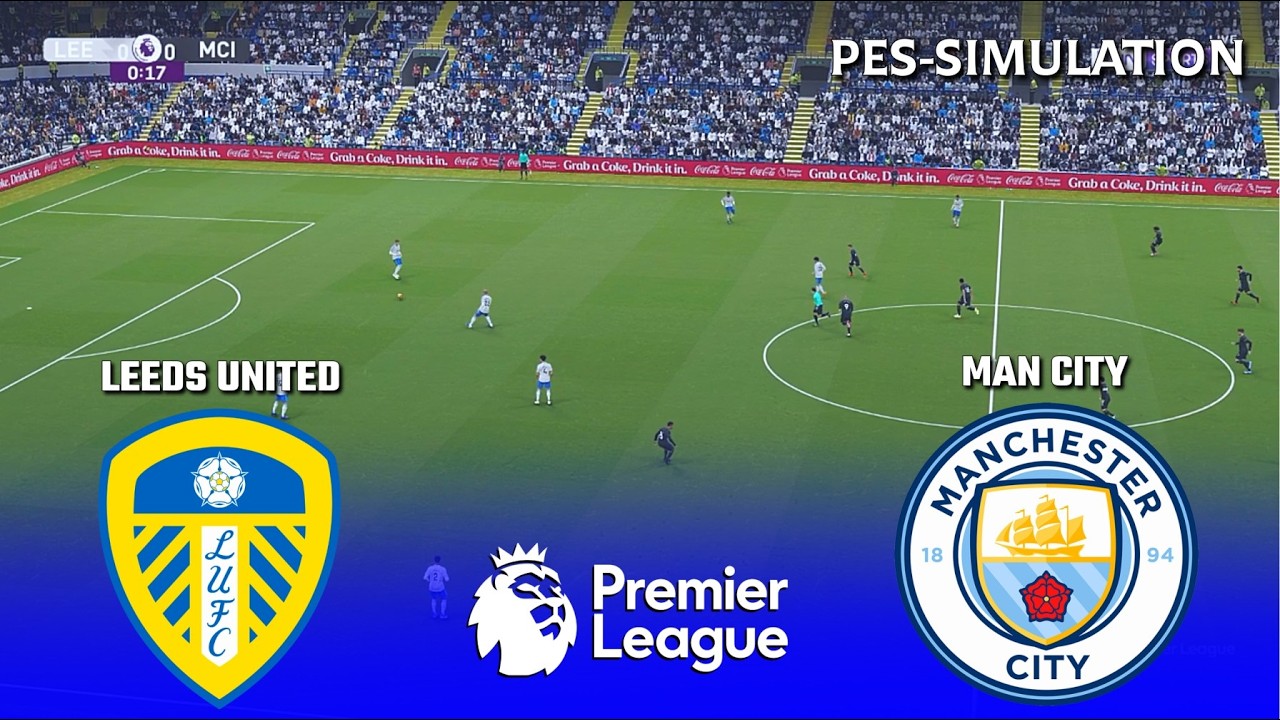 Leeds United vs  Manchester City | Premier League 2025/26 | PES 21 Simulation
