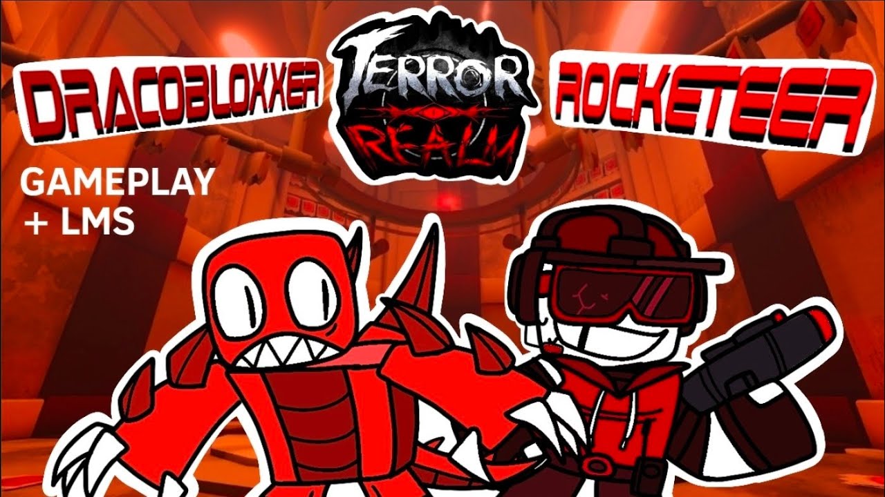 Dracobloxxer & Rocketeer Gameplay + LMS || TerrorRealm (PTB)