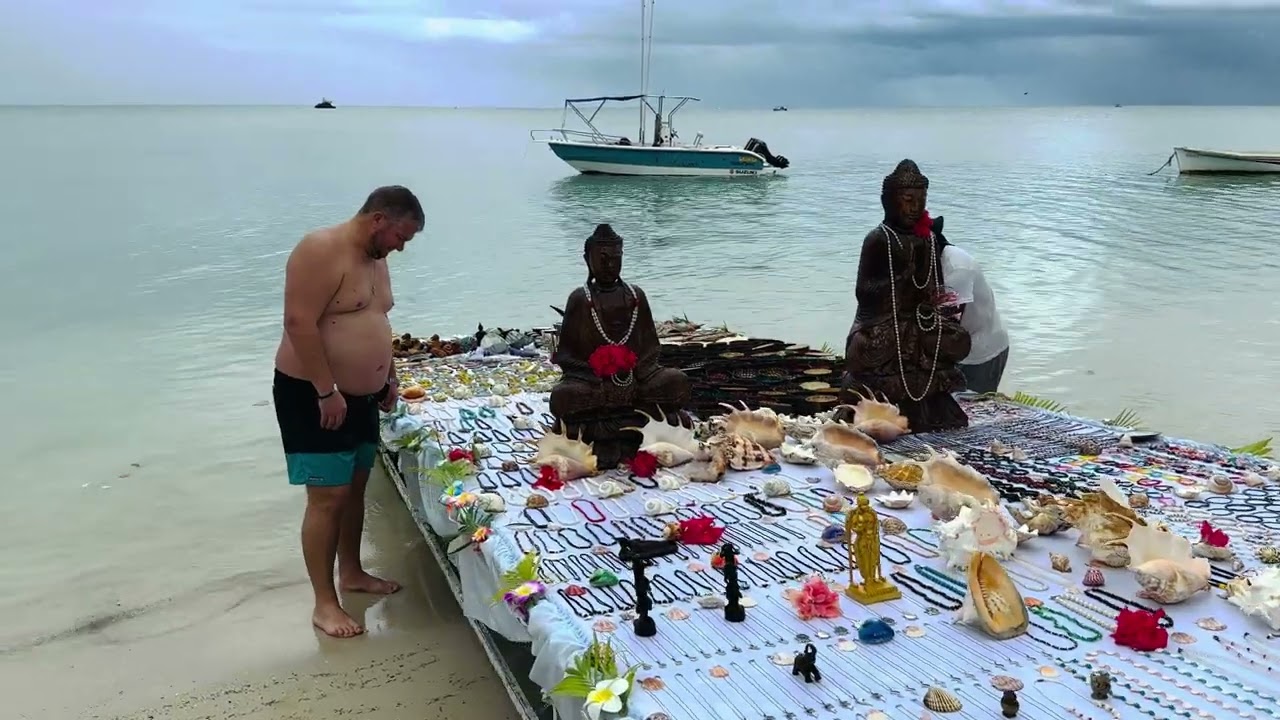Market Ile Aux Benitiers Mauritius 🇲🇺