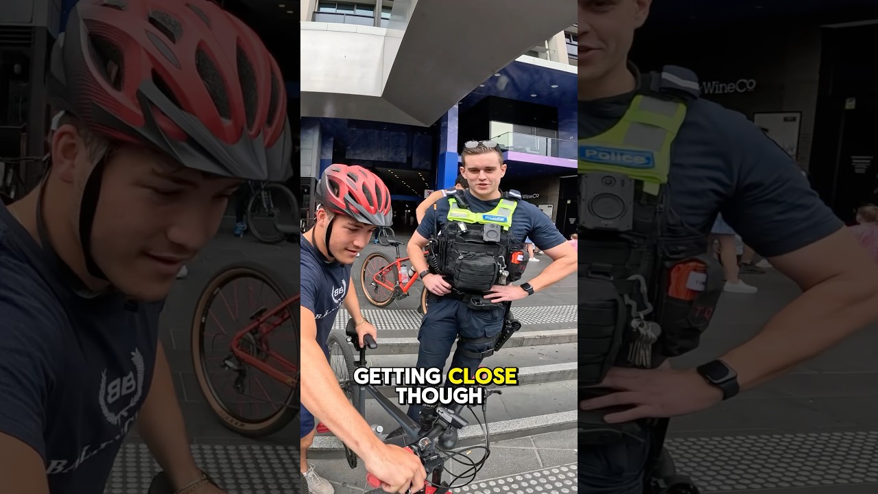 Это было слишком близко! #gonewrong #surron #police #shorts #dirtbike