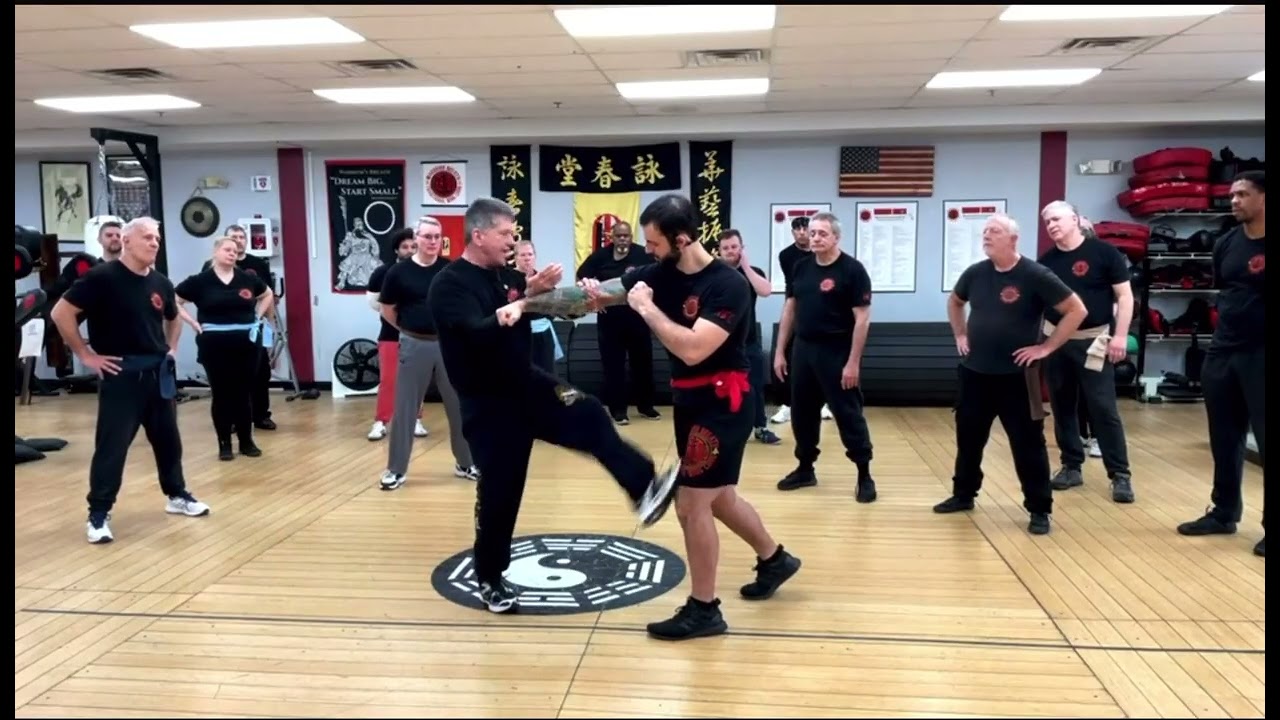 Wing Chun Short Defense against the cross