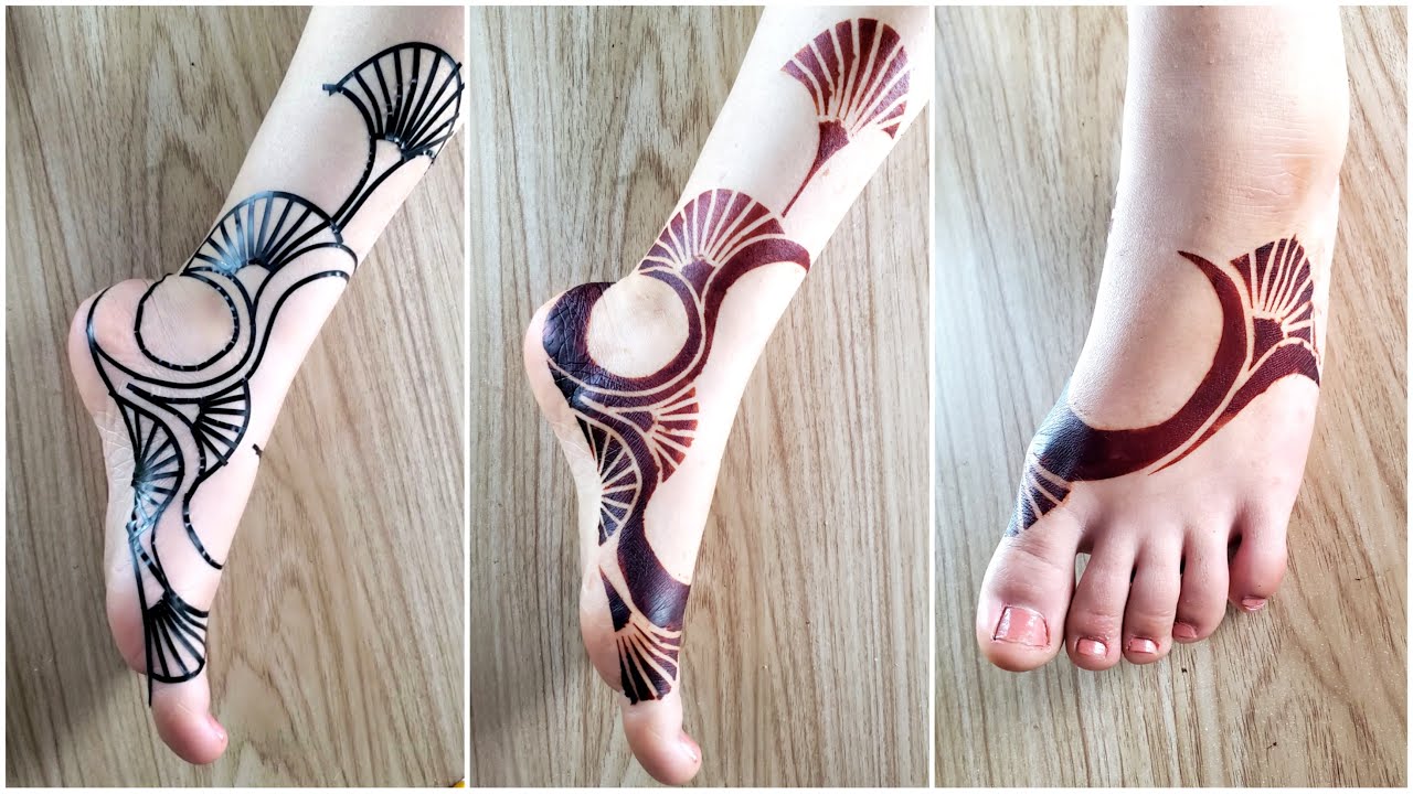 اجمل تصاميم شرائط الحنه السودانية بشكل جديد وأنيق |Henna strips design in a new and beautiful way 😍