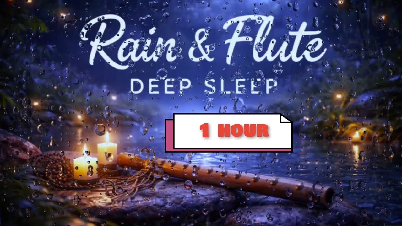 Flute in the Rain – Relaxing Music for Deep Sleep