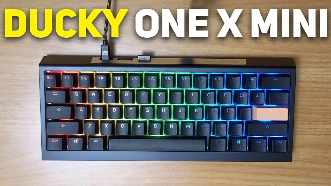 Обзор клавиатуры Ducky One X Mini