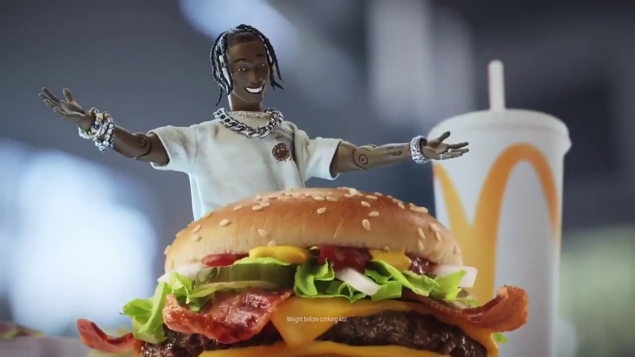 Official Travis Scott x McDonald's Meal Commercial