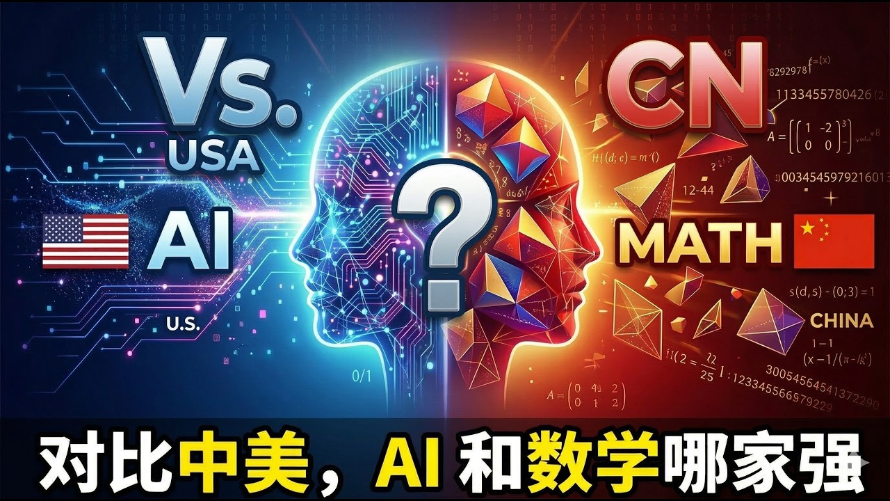 数学人才推进AI，中美哪家强
