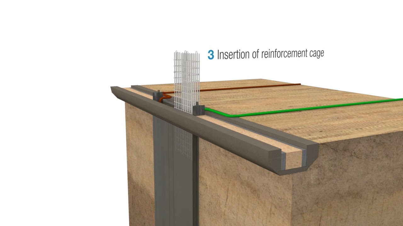Technique - diaphragm wall / slibwand / paroi moulée