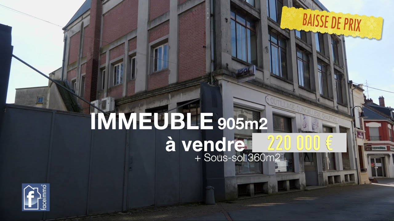 Immeuble 1270m2 80400 HAM