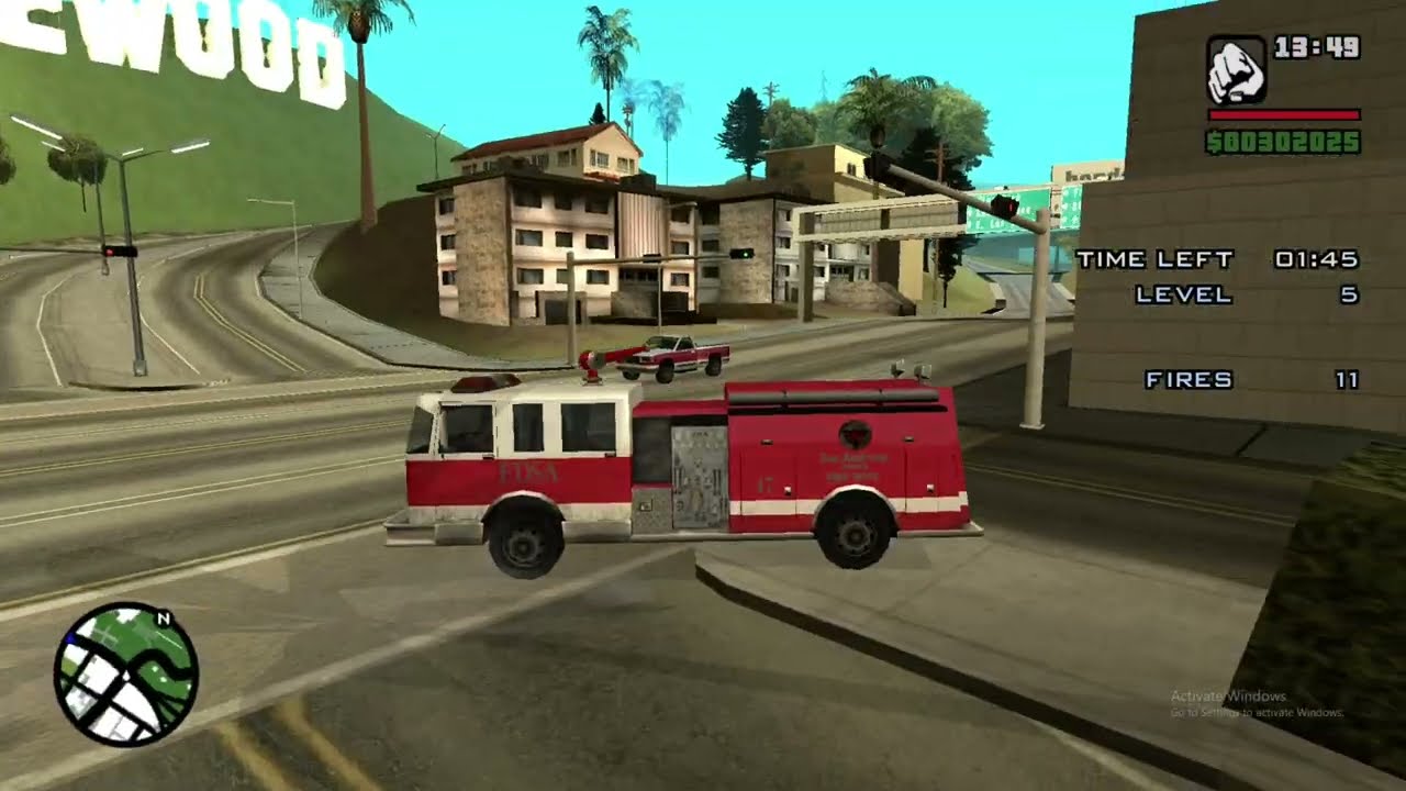 I Completed the FIRE FIGHTER Mission in GTA San Andreas Here's What Happened