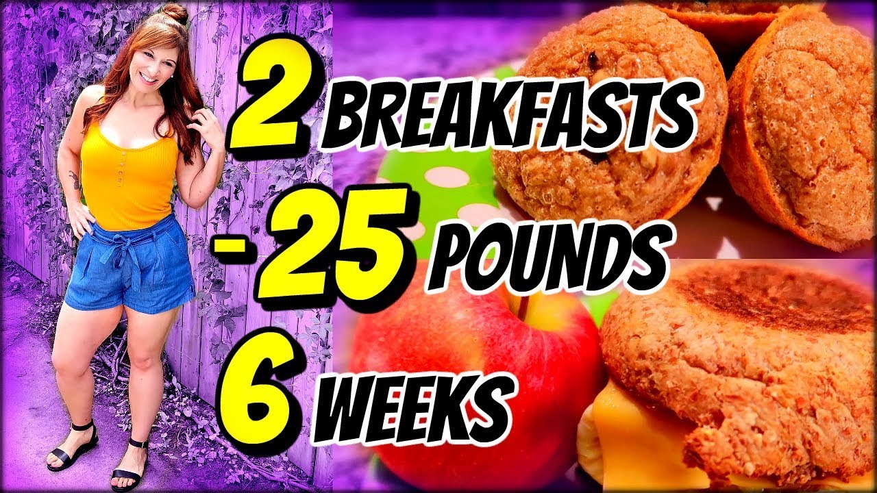 2 QUICK Breakfasts I Ate to LOSE 25 POUNDS in 6 WEEKS (MEAL PREP))