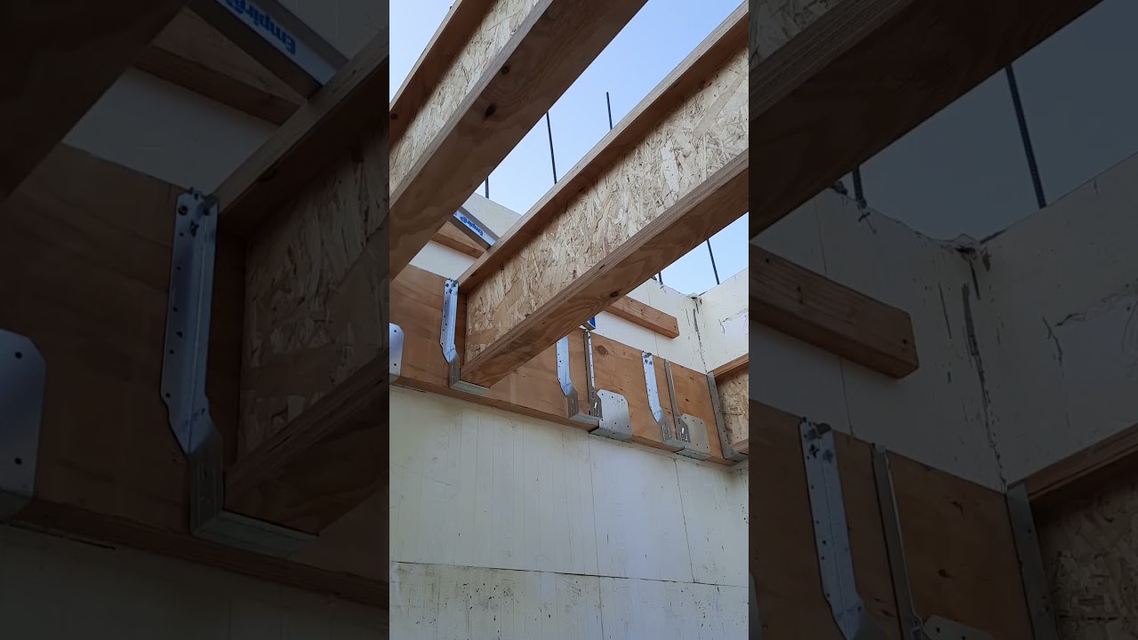 ICF ledger board and joist tips