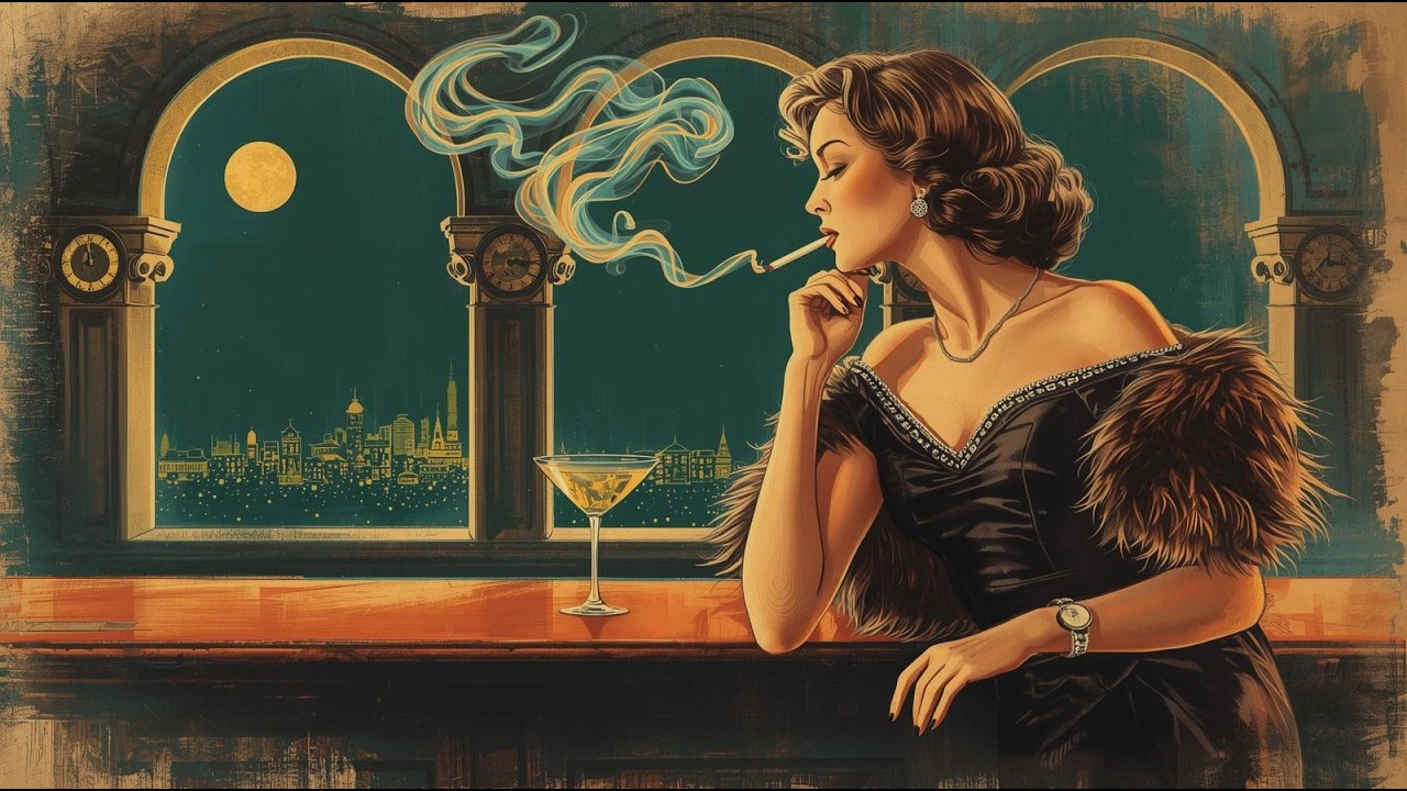 Velvet Ashes – 1940s Torch Ballads in a Smoky Bar