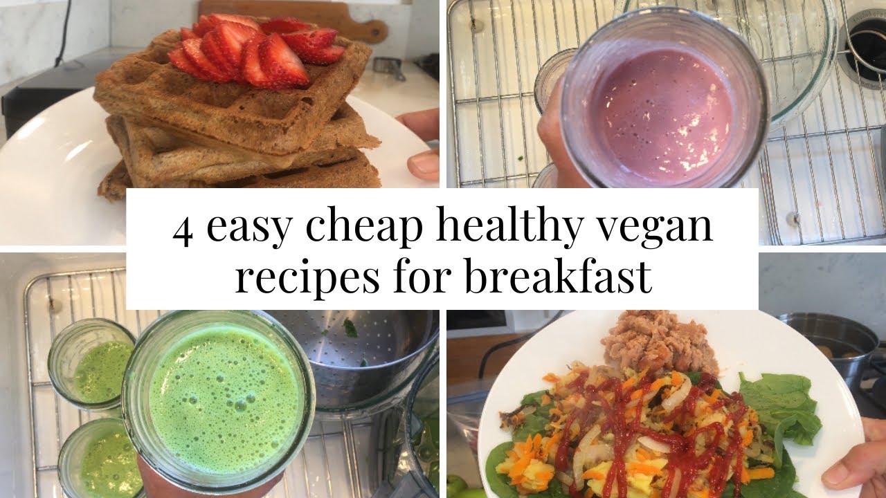 4 Cheap Healthy Vegan Breakfasts from Walmart | Budget-Friendly & Nutritious
