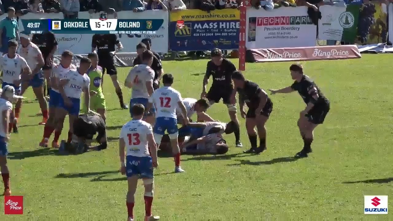 Boland Landbou vs Oakdale Landbou 1St XV Highlights - Interskole - Highlights 205-08-09