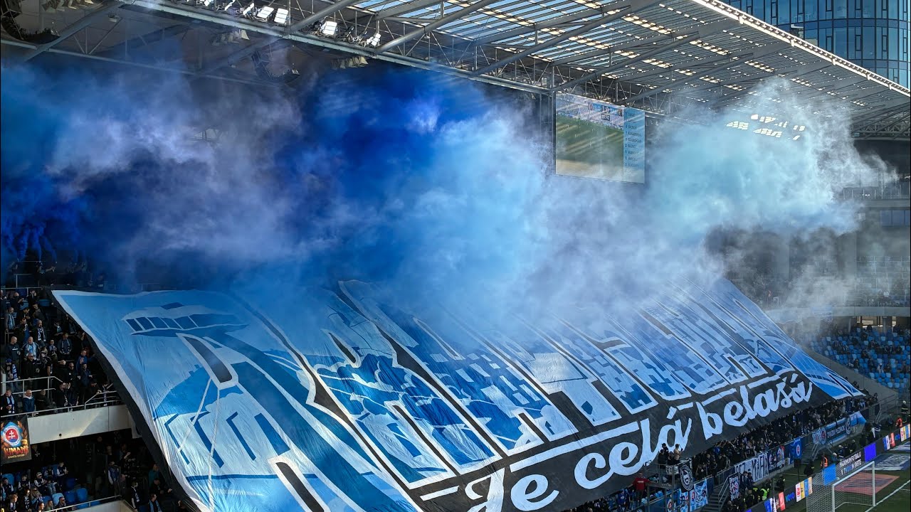 Sektor  C Ultras Show There Passion(Slovan Bratislava FC