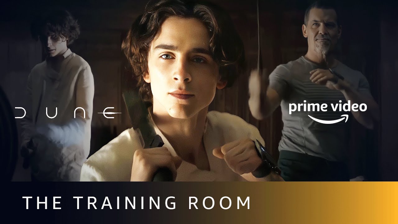 Timothée Chalamet’s Training | Training Room Scene | Dune | Amazon Prime Video
