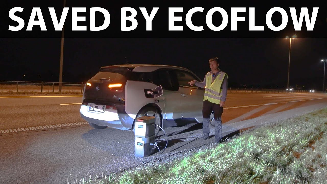 Я спас женщину, у которой закончился аккумулятор в BMW i3.