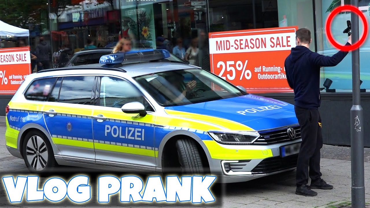 PEINLICHER VLOG PRANK mit POLIZEI | PvP